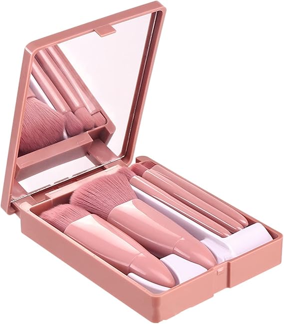 LIFE STYLE HUB™ 5pcs Soft Fluffy Makeup Brush Set