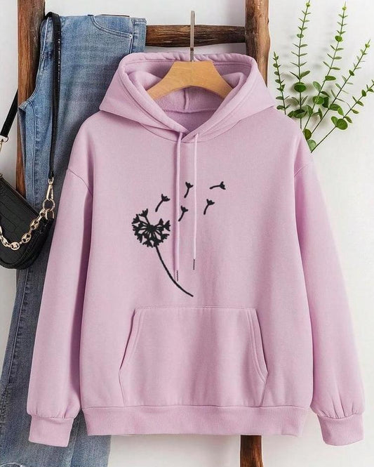 LIFE STYLE HUB™ Women's Cotton Printed Hoodie