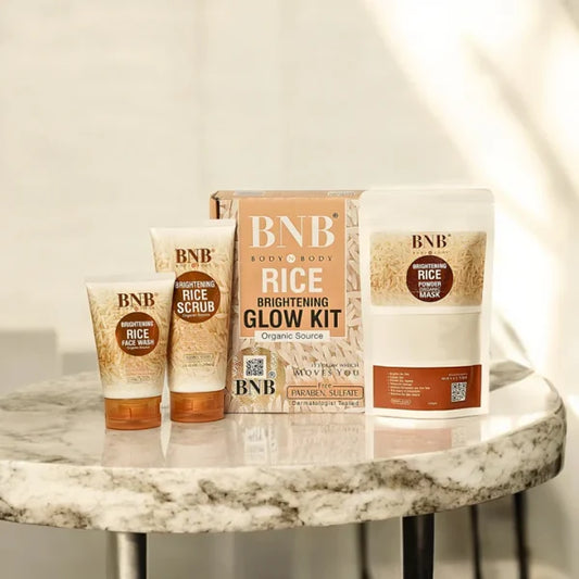 LIFE STYLE HUB™ Bnb-rice Extract Brightening Skincare Kit