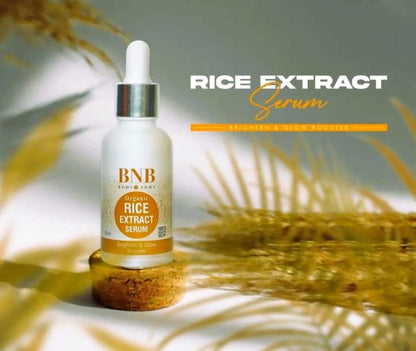 LIFE STYLE HUB™ Bnb Rice Organic Extract & Brighten Glow Serum