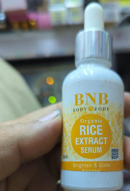 LIFE STYLE HUB™ Bnb Rice Organic Extract & Brighten Glow Serum