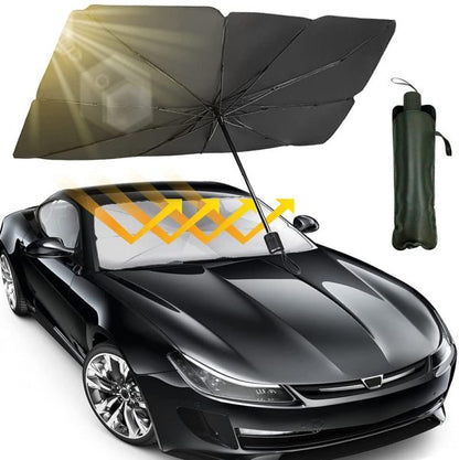 LIFE STYLE HUB™ Car Umbrella Sunshade Car Windshield Sun Shade