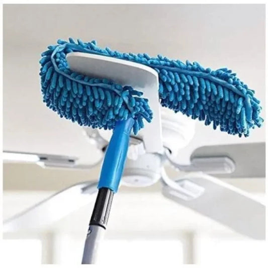 LIFE STYLE HUB™ Flexible Micro Fiber Duster With Telescopic Stainless Steel Handle