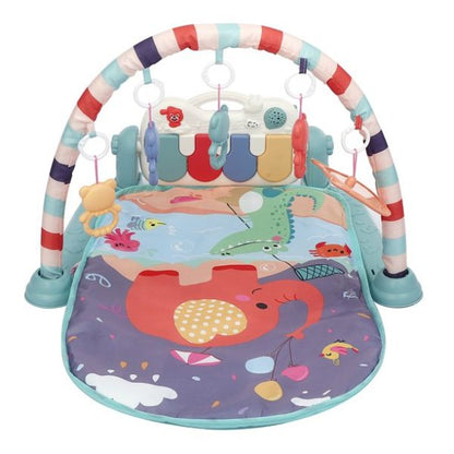 LIFE STYLE HUB™ Kids Musical Piano Gym Mat With Music & Lights